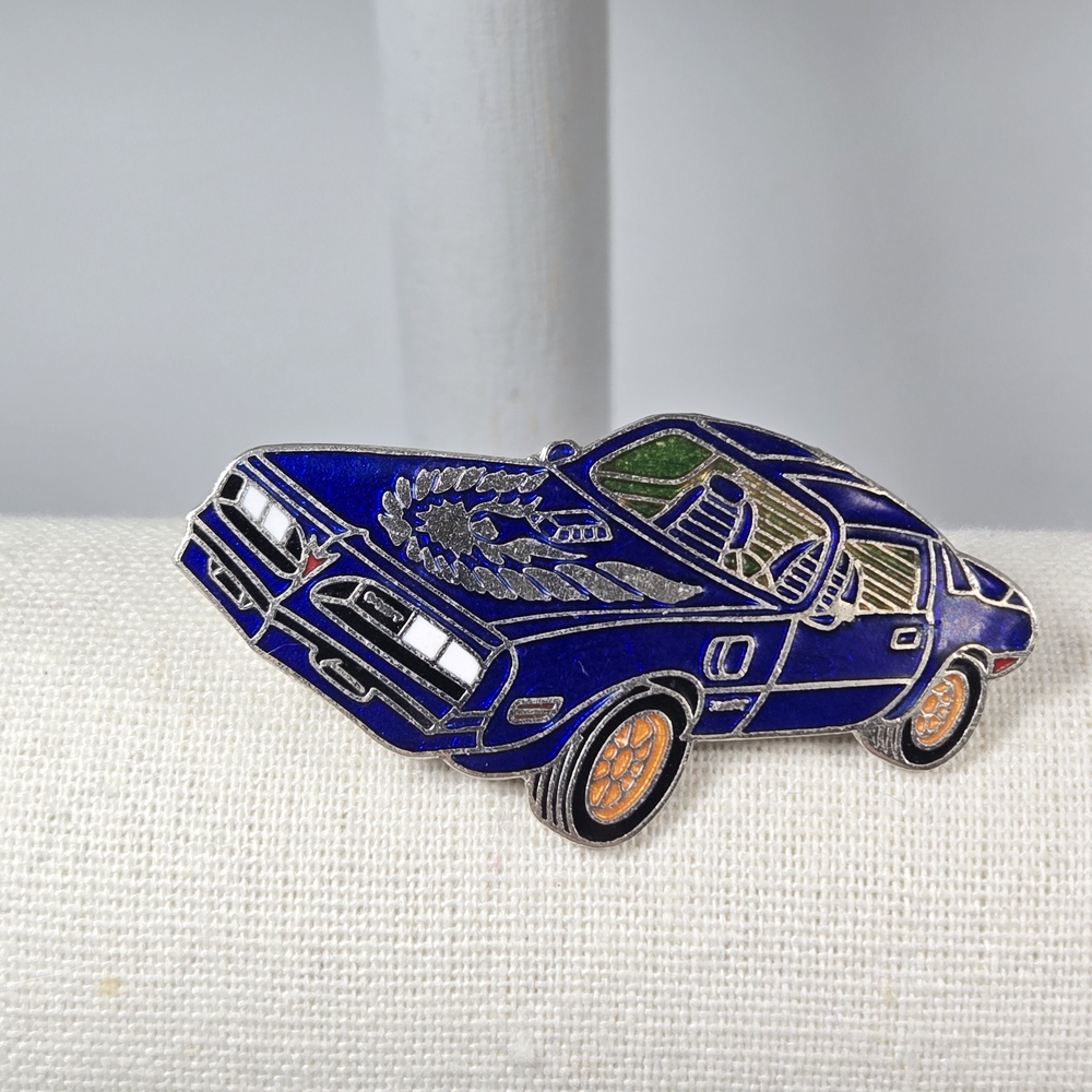 Vintage Pontiac Trans Am Car Pin 1970s Bandit